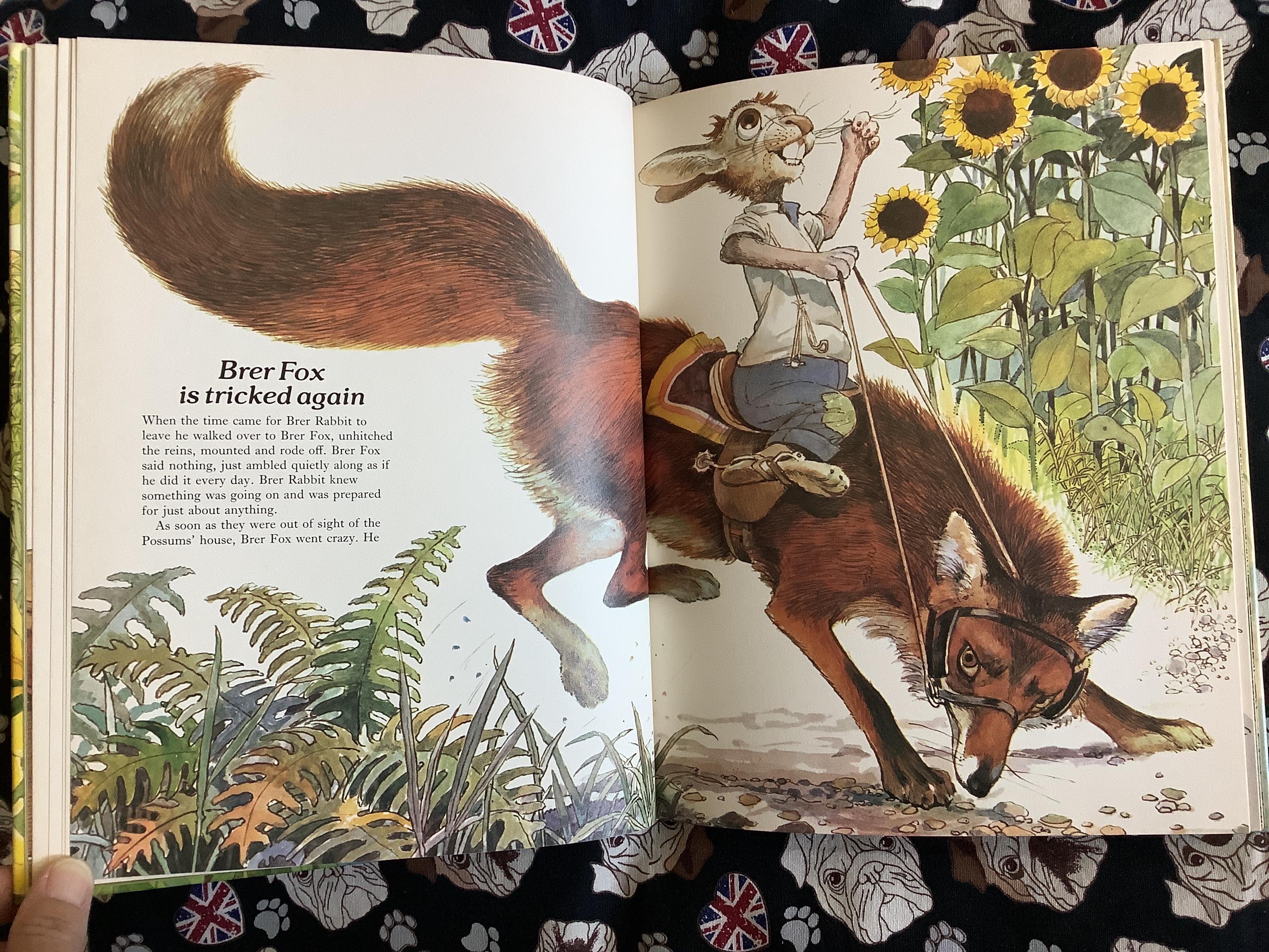 RARE Vintage 1980 the Adventures of Brer Rabbit Hardback Book by Joel ...