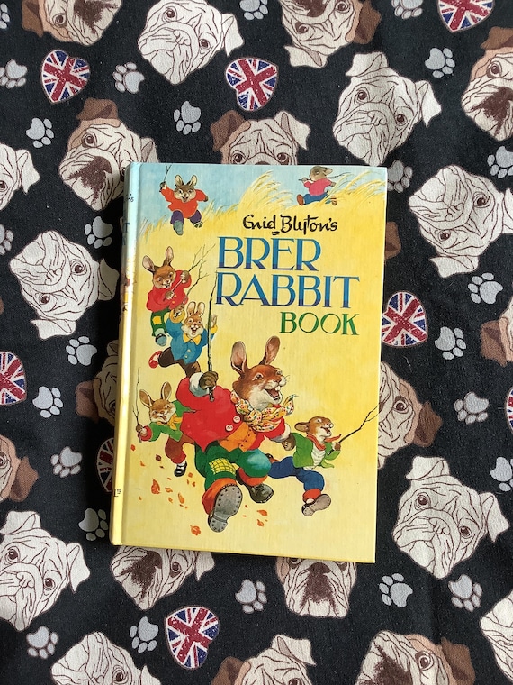 Vintage 1975 Enid Blyton's 'Brer Rabbit Book in Hardback - Illustrated Short Stories - Collectable  - Nostalgic and Fun, Birth Year Gift