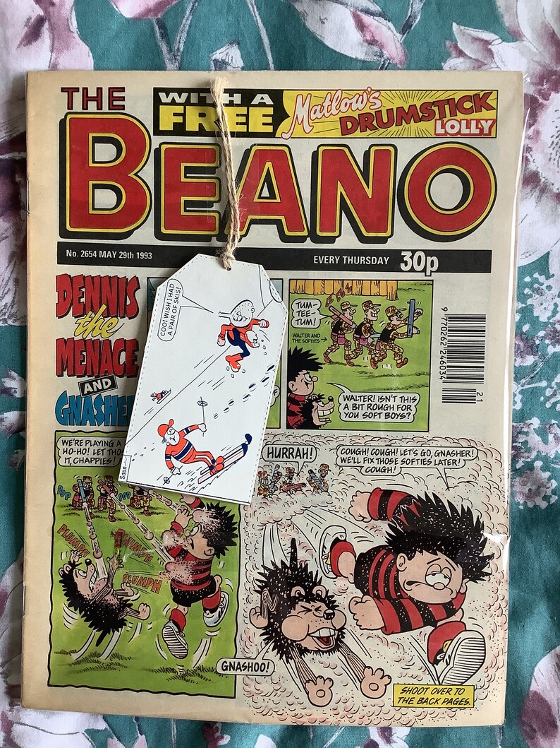 RARE Vintage From May 29th 1993 - 'the Beano' Weekly Comic No 2654 ...