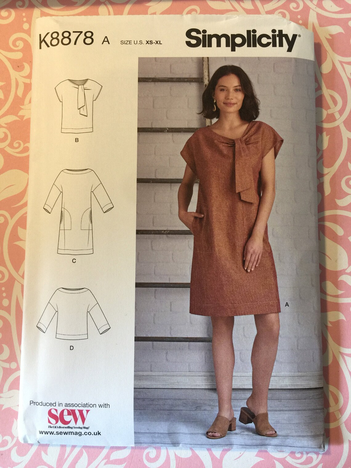 NEW Uncut F/F 2021 Simplicity Sewing Pattern K8878 for Etsy