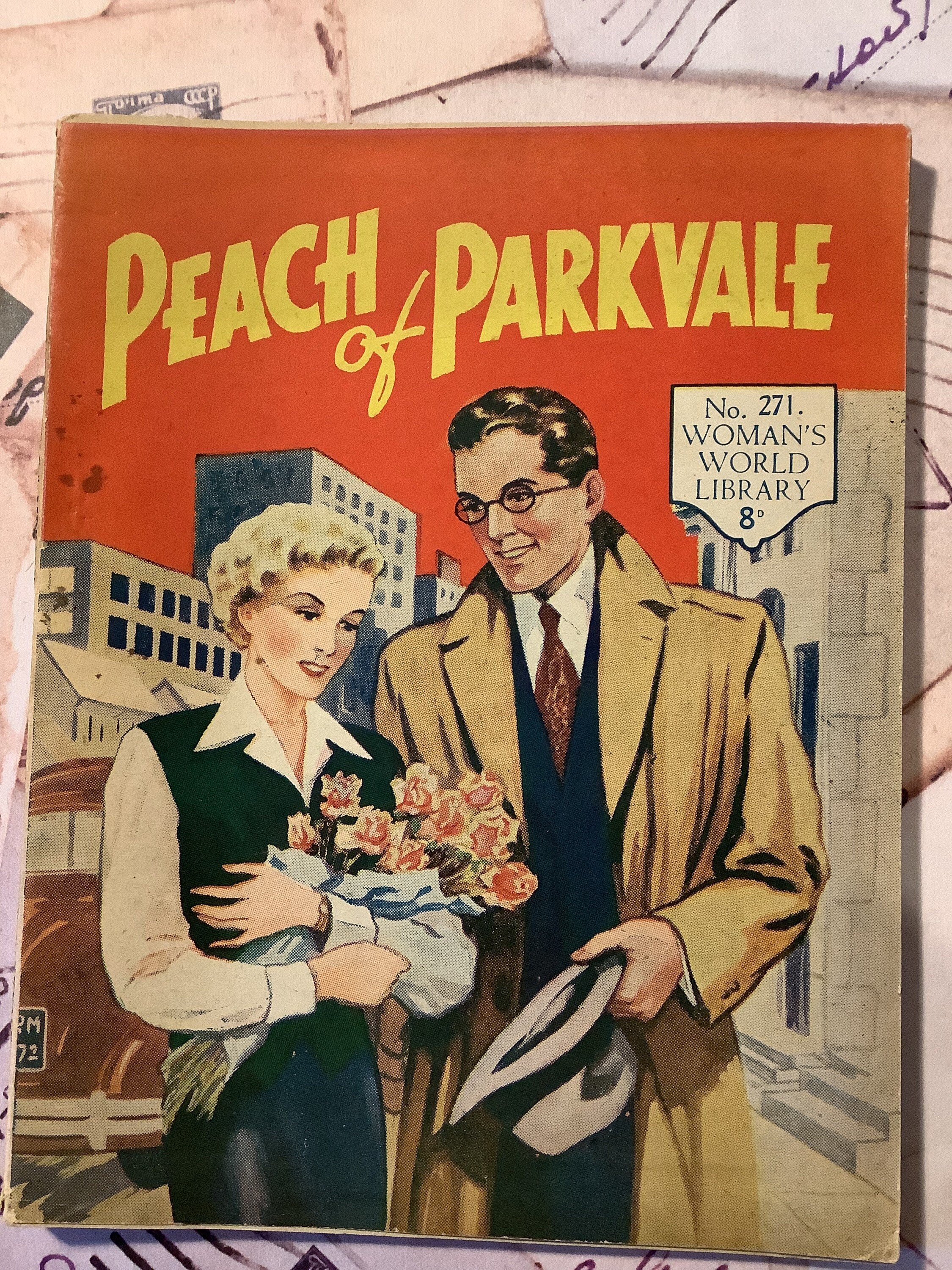 Very RARE Circa 1950s Vintage Woman's World Library Novelette 'peach of ...