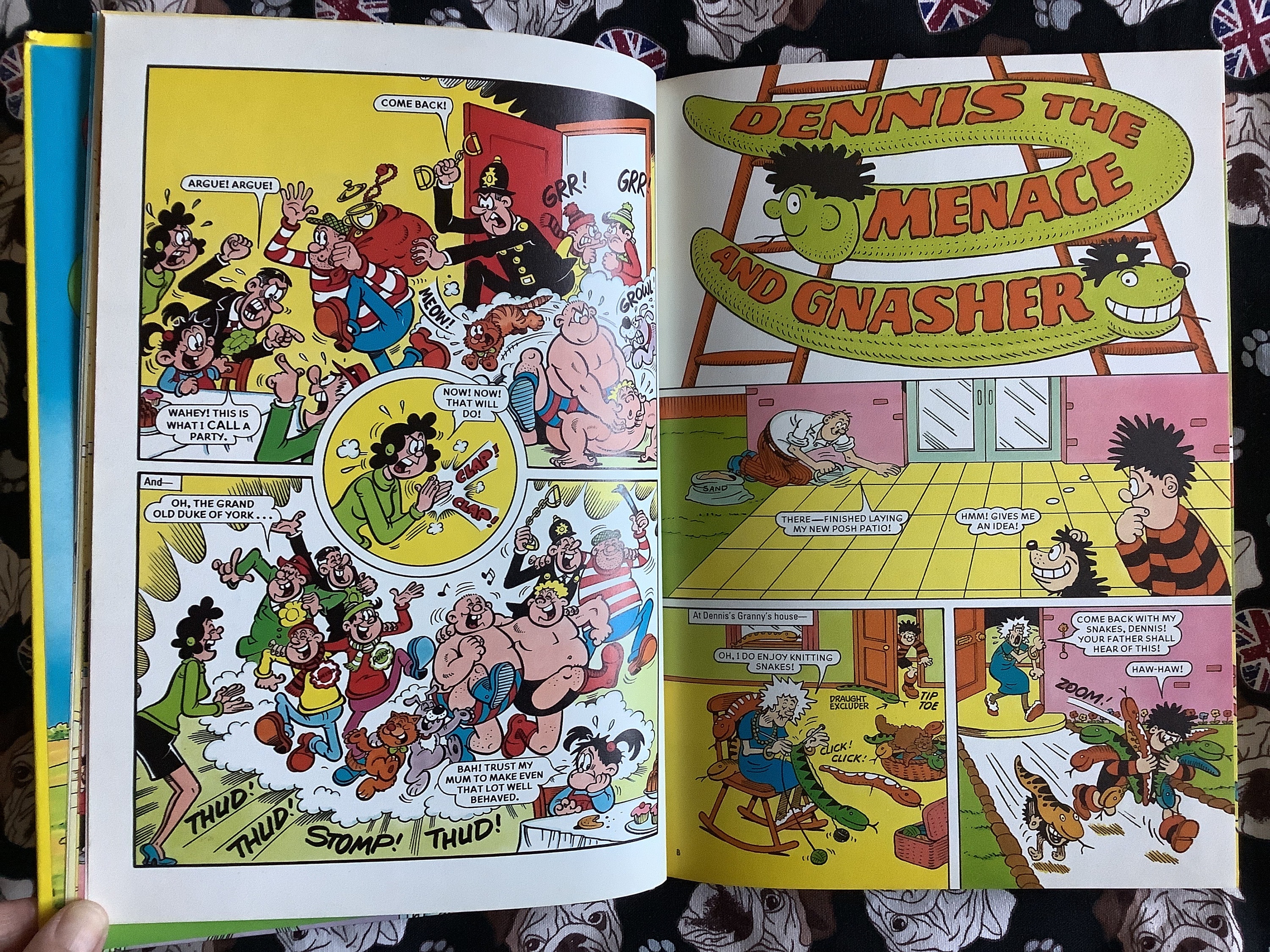Vintage/retro 'the Beano Book 1989' Hardback Book - Collectable Book ...