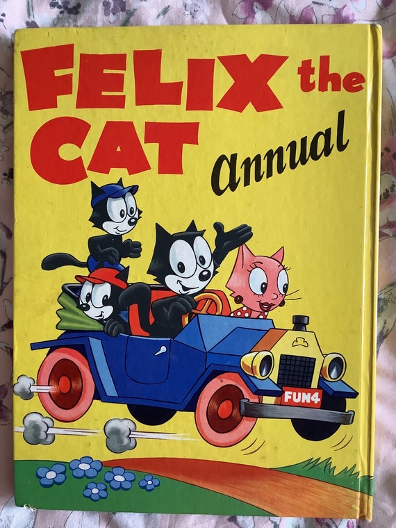 1961 Vintage Children's Book 'felix the Cat Annual' in Hardback