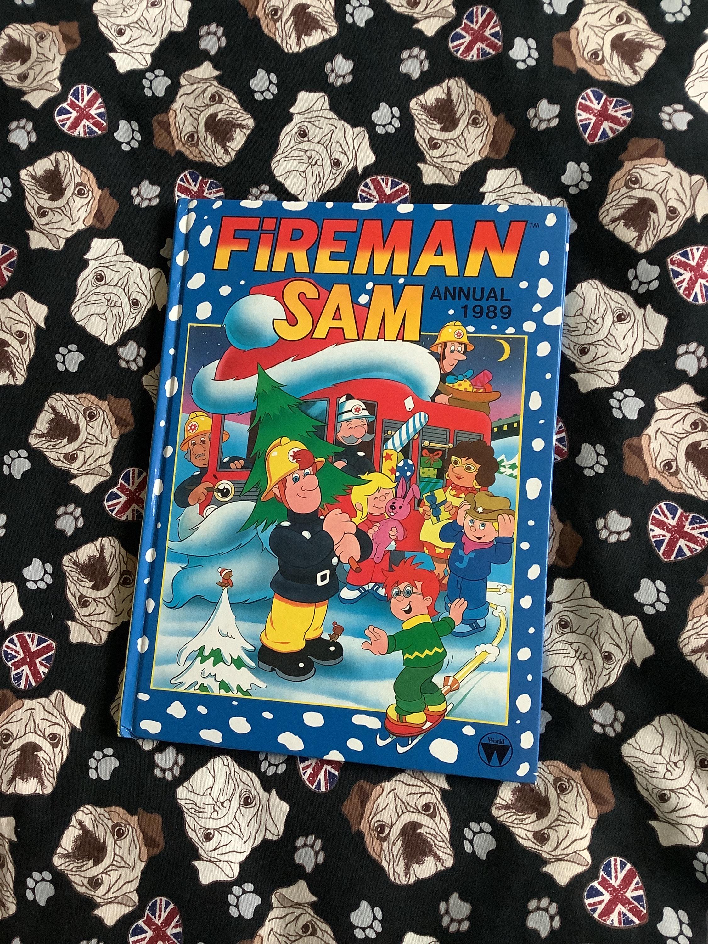 Vintage 1989 'fireman Sam Annual' in Hardback - Fun, Nostalgic