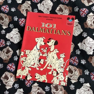 RARE 1983 Vintage Children&#39;s Book Walt Disney&#39;s &#39;101 Dalmatians&#39; in Paperback - Fun, Nostalgic Birth Year Gift for a Dalmatian Dog Lover