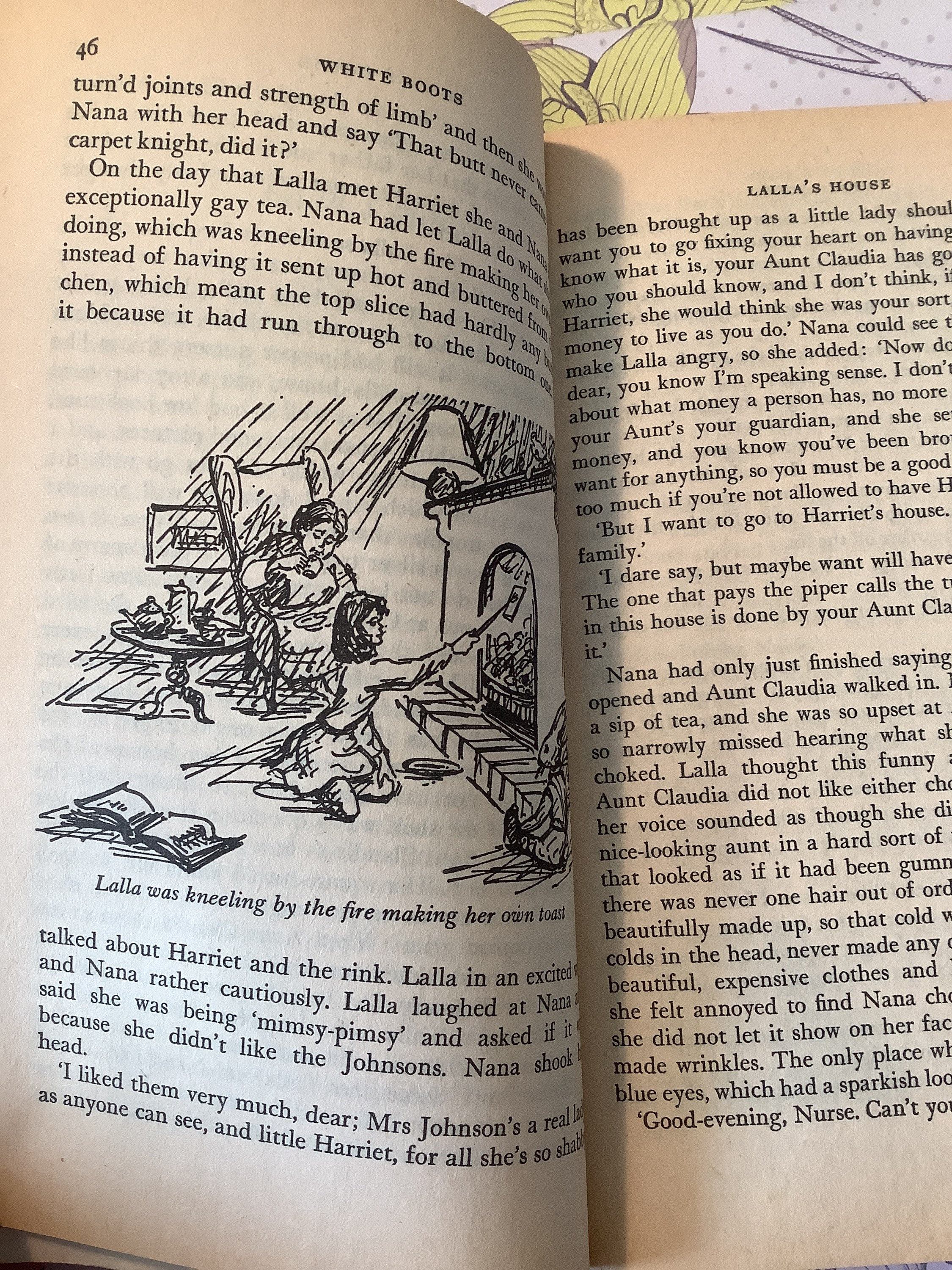 希少な 1977 年ヴィンテージ児童書「ホワイト ブーツ」ペーパー