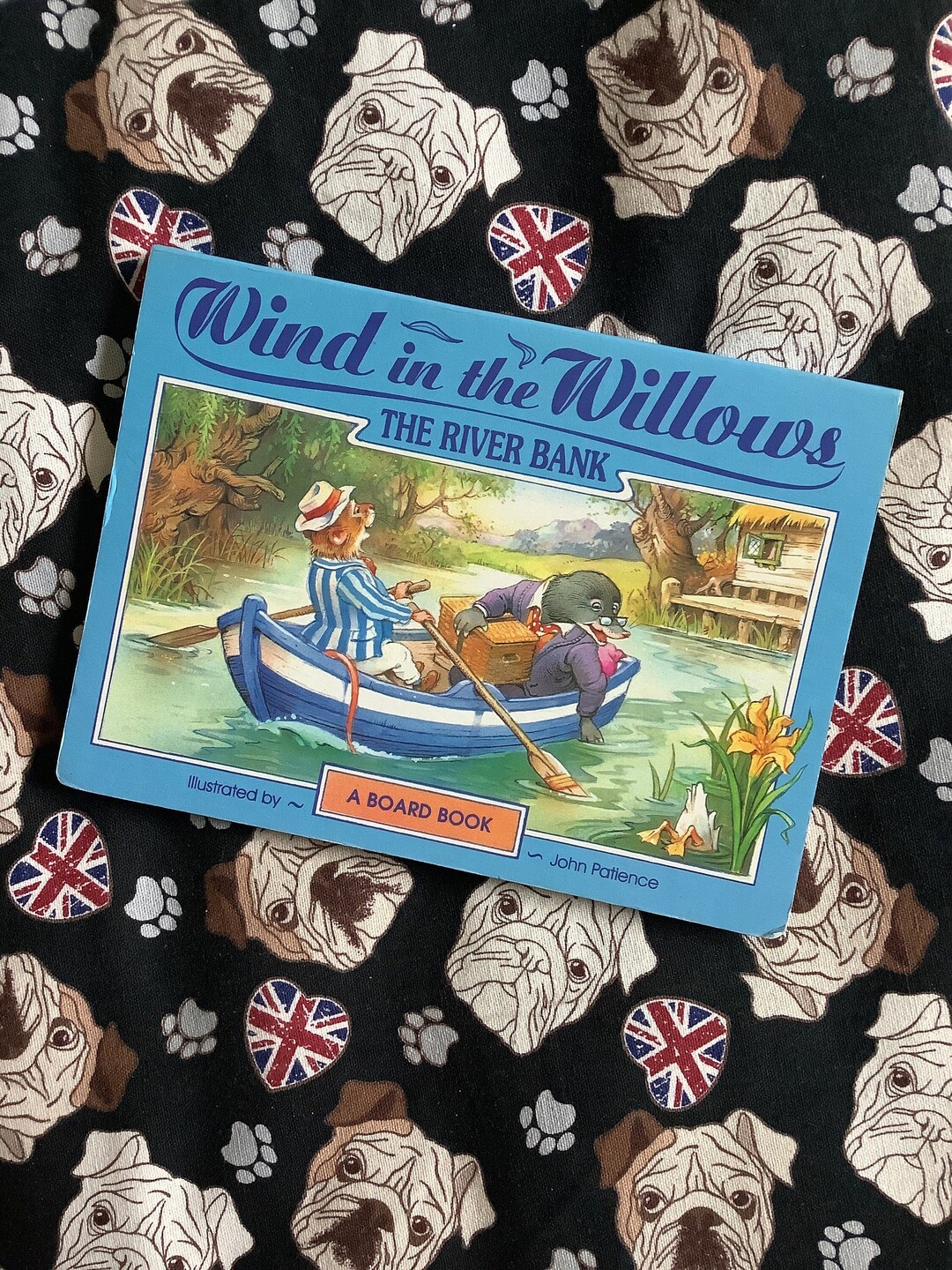 1996 Vintage Children's Book Wind in the Willows 'the River Bank' Board ...