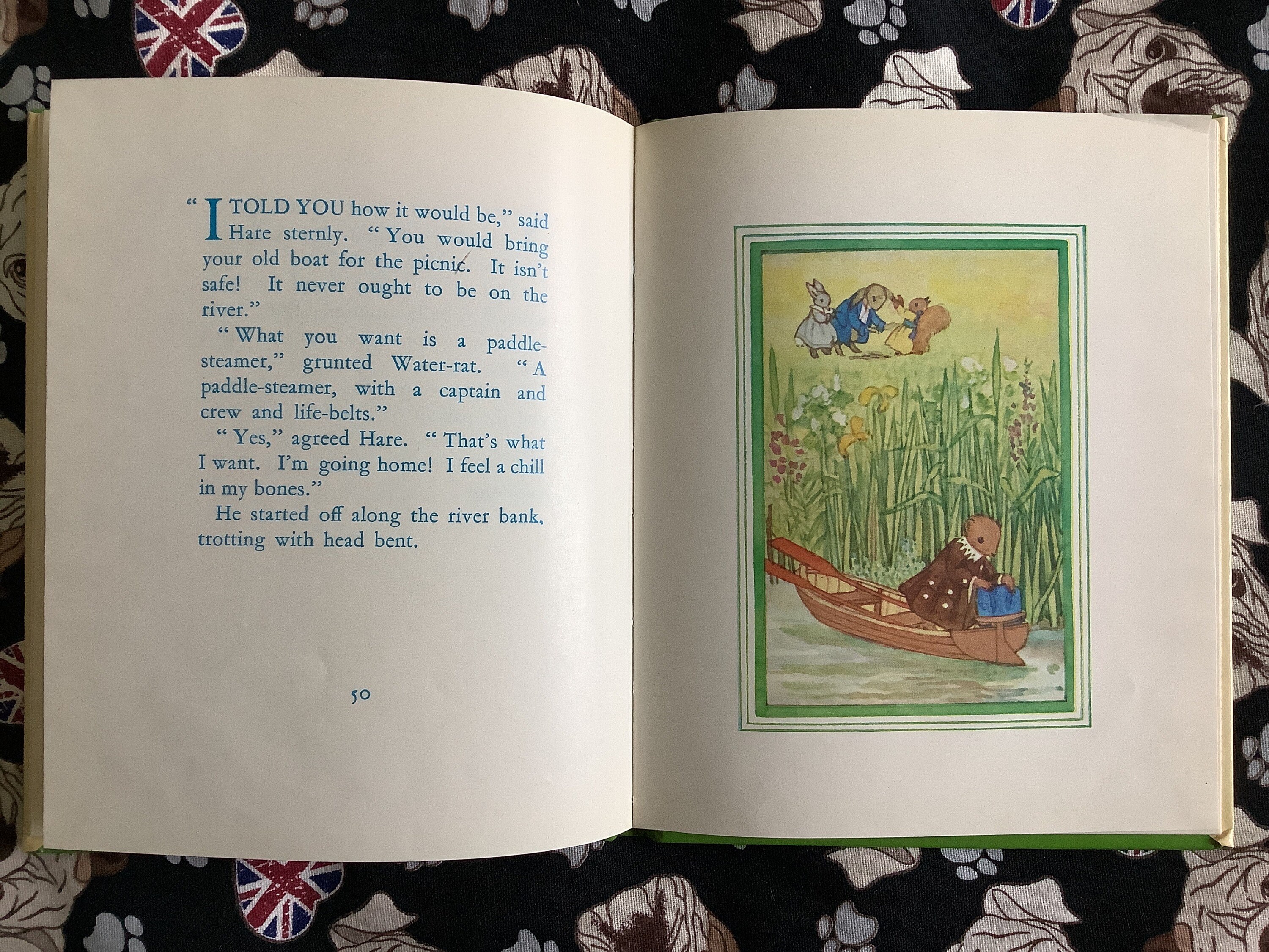 1974 Vintage Children's Book Alison Uttley's 'water-rat's Picnic' the ...