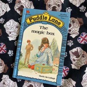 1986 Vintage Children&#39;s Ladybird Book First Edition Puddle Lane &#39;The magic box&#39; in Hardback by Sheila McCullagh Book No 3 in Series -DAMAGED