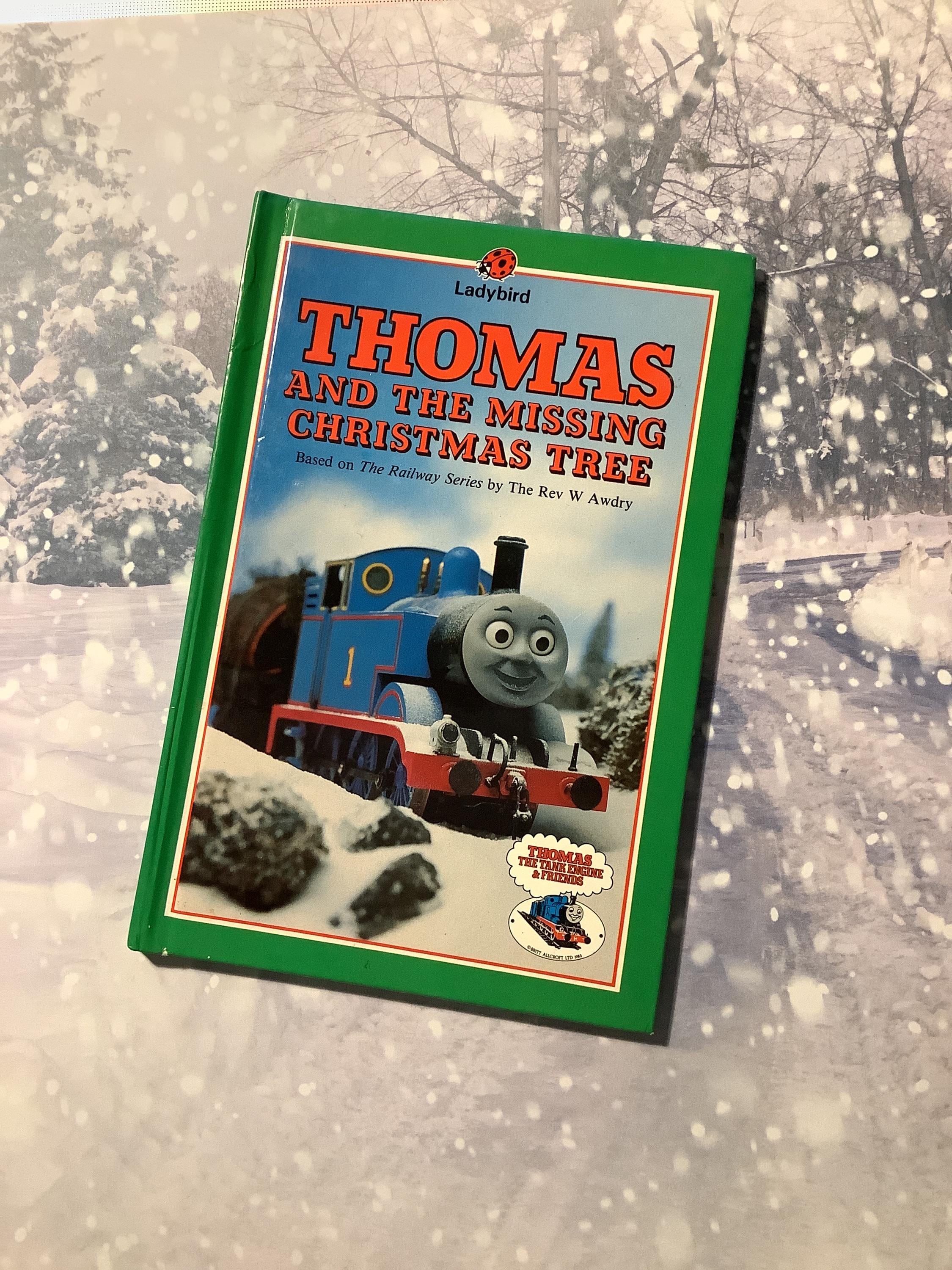 1986年ヴィンテージ初版『きかんしゃトーマスと消えたクリスマスツリー