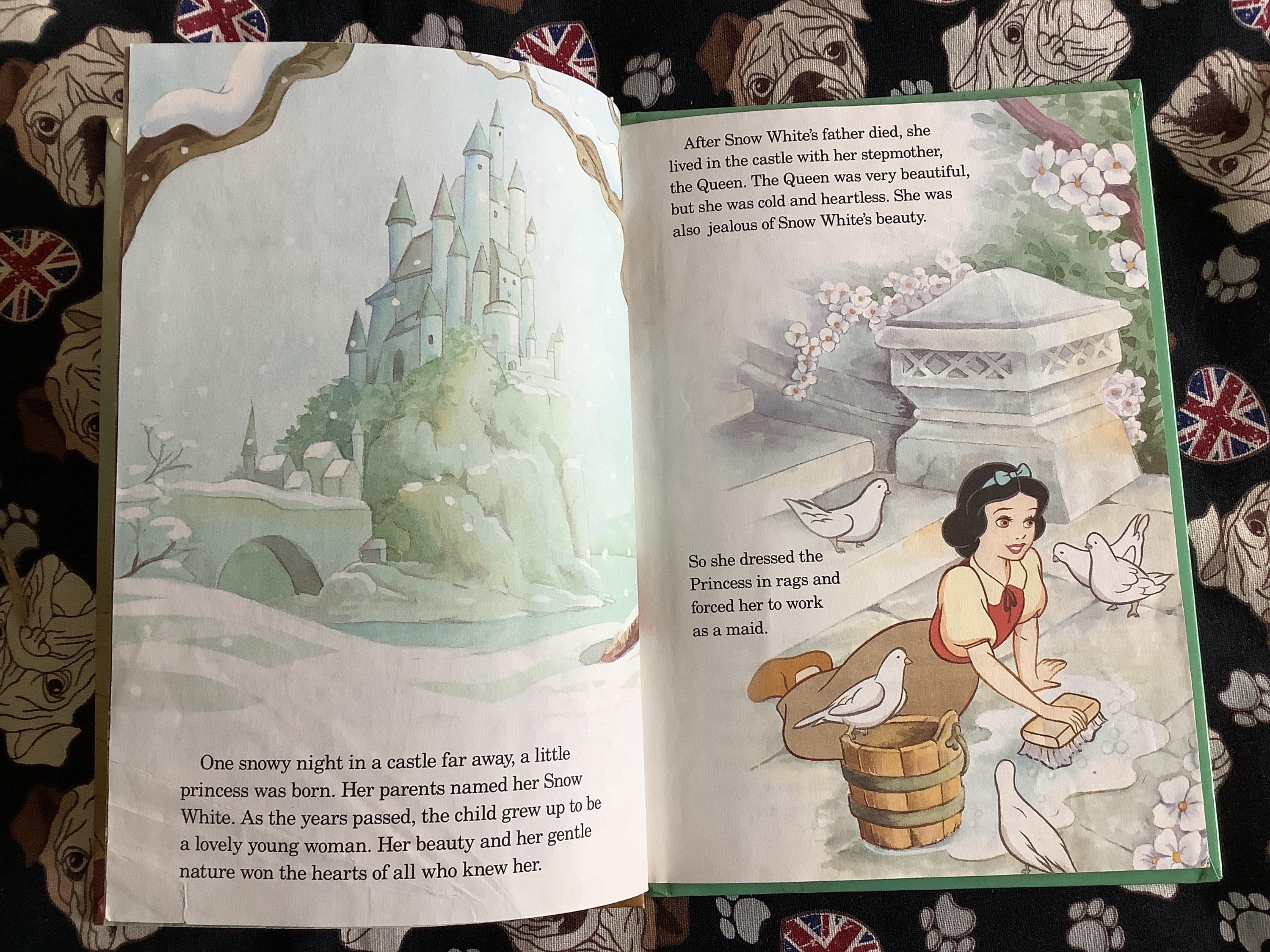 Vintage 1994 First Edition 'snow White and the Seven Dwarfs' Walt
