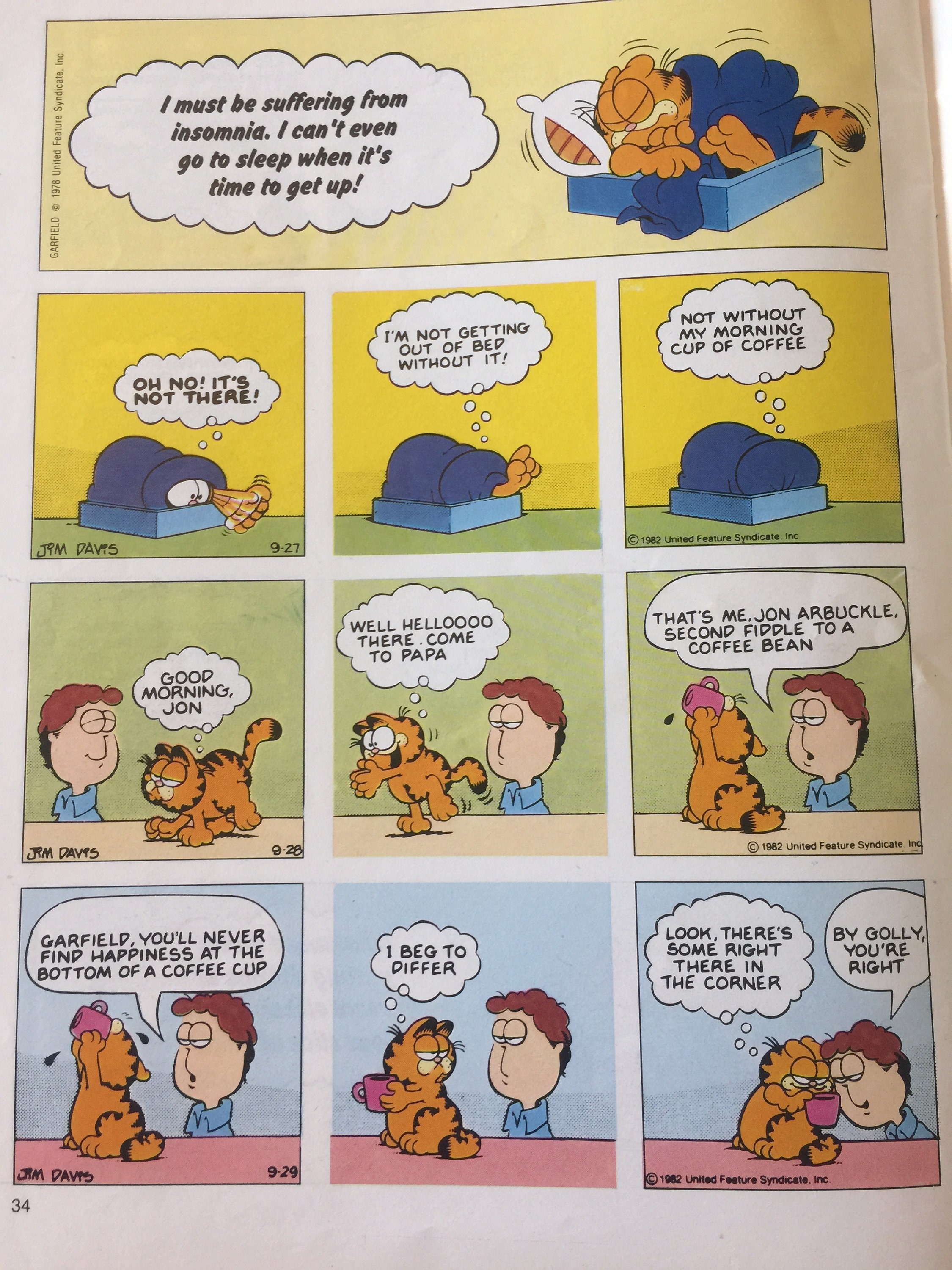 EXTREMELY Rare Vintage 1989 'garfield' Comic Issue No Etsy