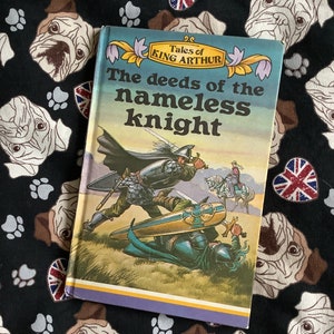 1977 Vintage Children&#39;s Book &#39;Tales of King Arthur - The Deeds of the Nameless Knight&#39; Ladybird Book Written By Desmond Dunkerley -Book Gift