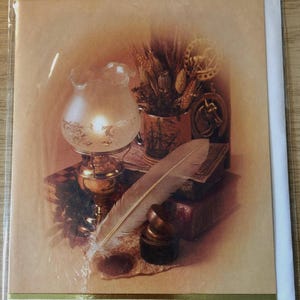 FAVOLOSO originale vintage/retrò circa anni '80 "Per te, papà per il tuo compleanno" biglietto fotografico a tema scrittura - Biglietto d'auguri per papà amorevole - Nostalgico