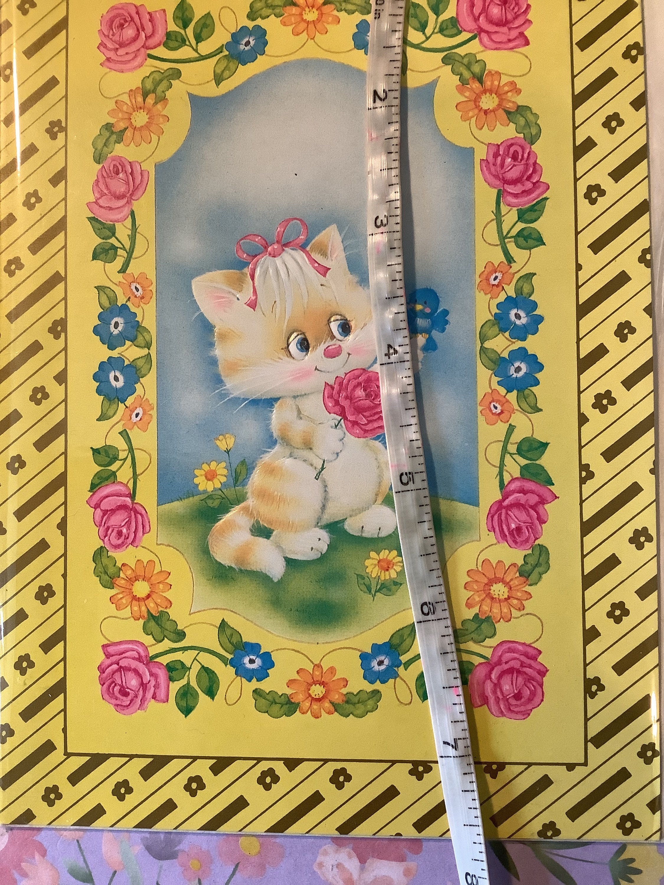 Vintage 1970s Birthday Card for Granddaughter – Cat & Rose Design - Etsy