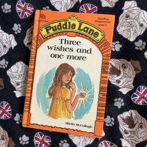 1987 Vintage Children&#39;s Ladybird Book First Edition Puddle Lane &#39;Three wishes and one more&#39; in Hardback by Sheila McCullagh - No 6 in Series