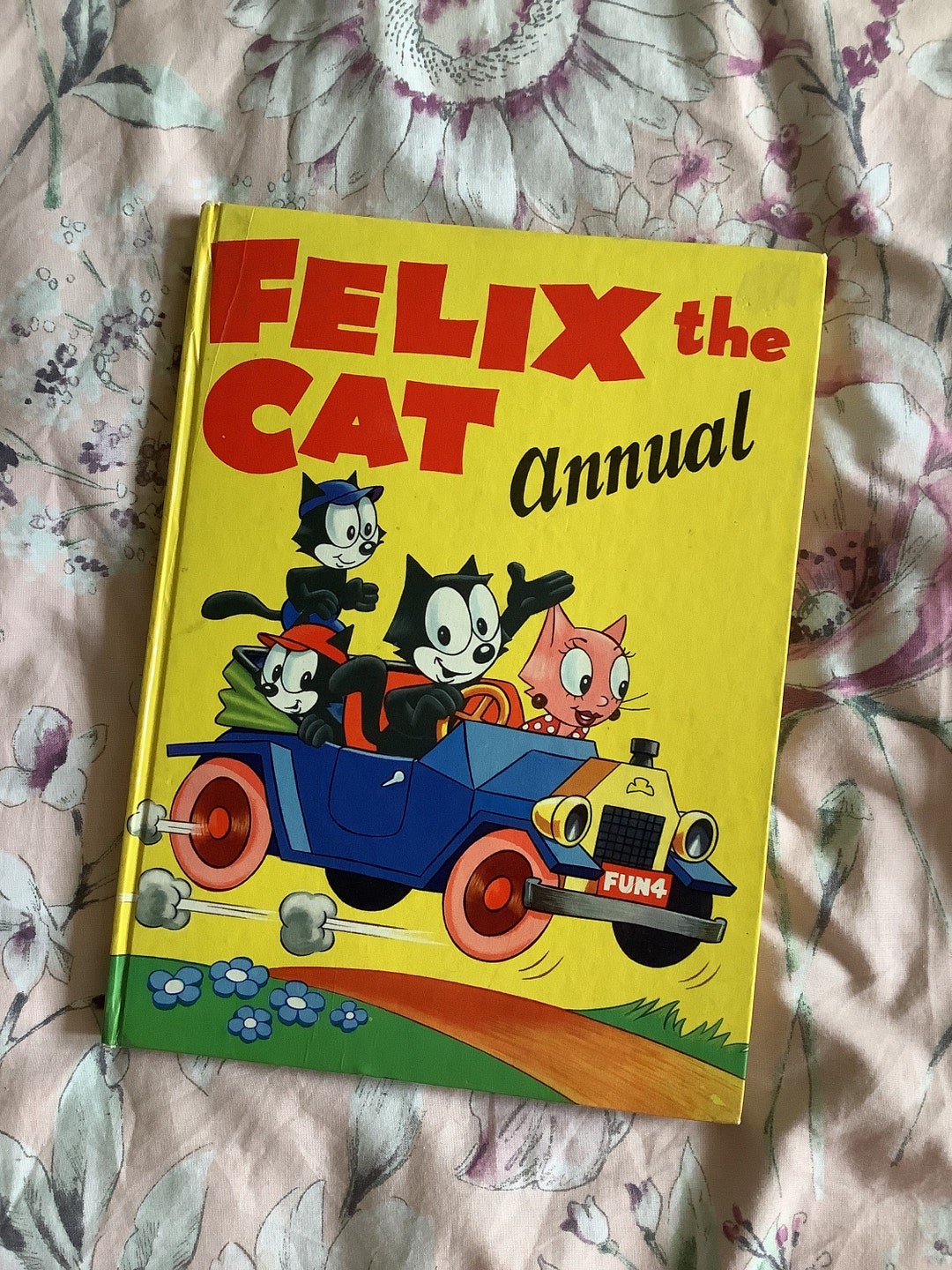 1961 Vintage Children's Book 'felix the Cat Annual' in Hardback