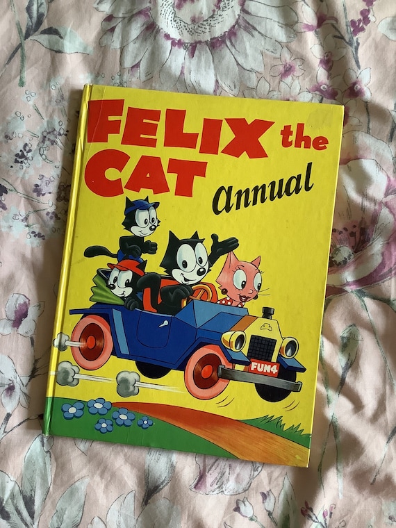 1961 Vintage Children's Book 'felix the Cat Annual' in Hardback