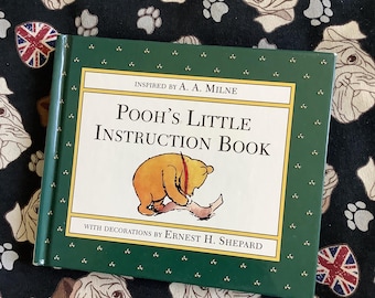 Vintage 1996 'Pooh's Little Instruction Book' in Hardback - Inspired By A. A. Milne -Illustrations by Ernest H. Shepard - Pooh Fan 30th Gift