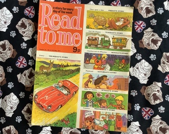 Rare Vintage 5th May 1977 'Read to me' Comic - A Story For Every Day Of The Week - Ivor the engine -Chorlton and the Wheelies -70s Nostalgia