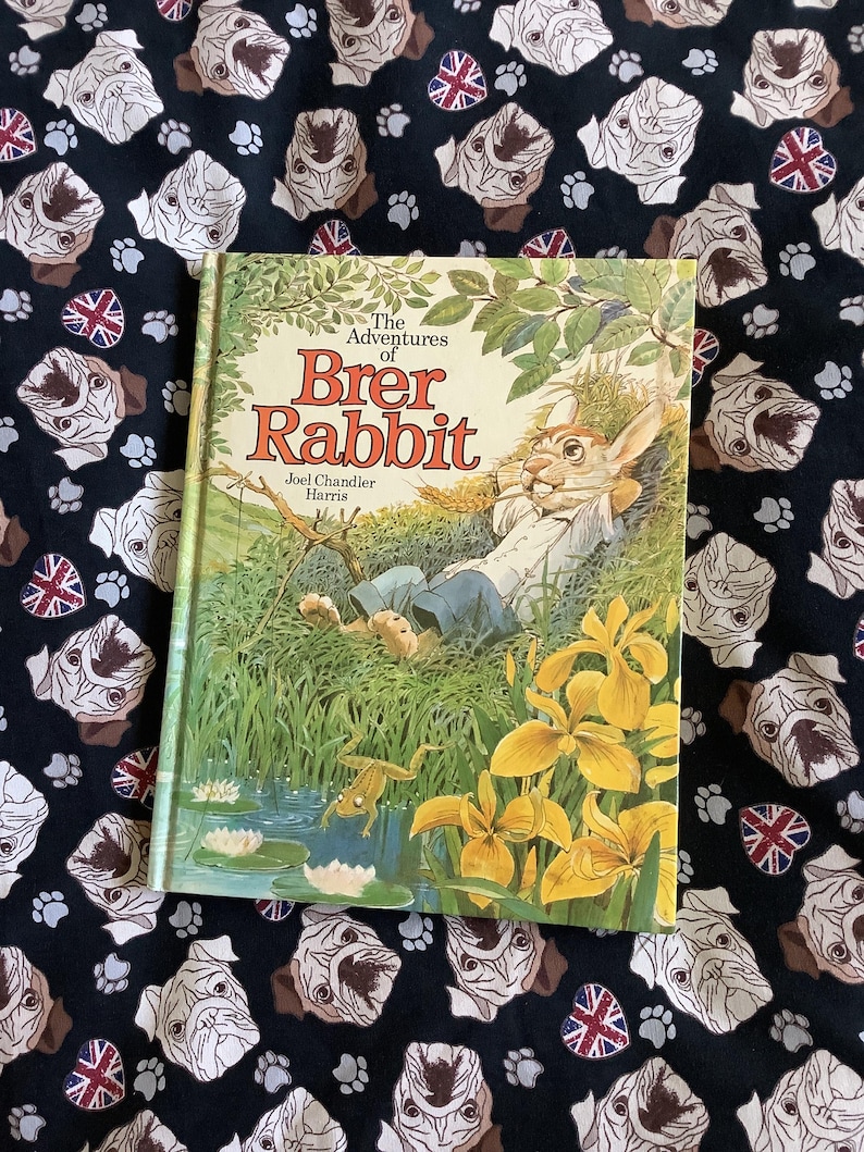 The Brer Rabbit Book RARE Vintage 1980 the Adventures of Brer Rabbit Hardback Book by Joel ...