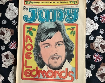 Rare Vintage December 25 1976 Judy Comic -Comic Strip Stories -Collectable - Childhood Nostalgia -Fun Retro 50th Birthday Gift -Noel Edmonds