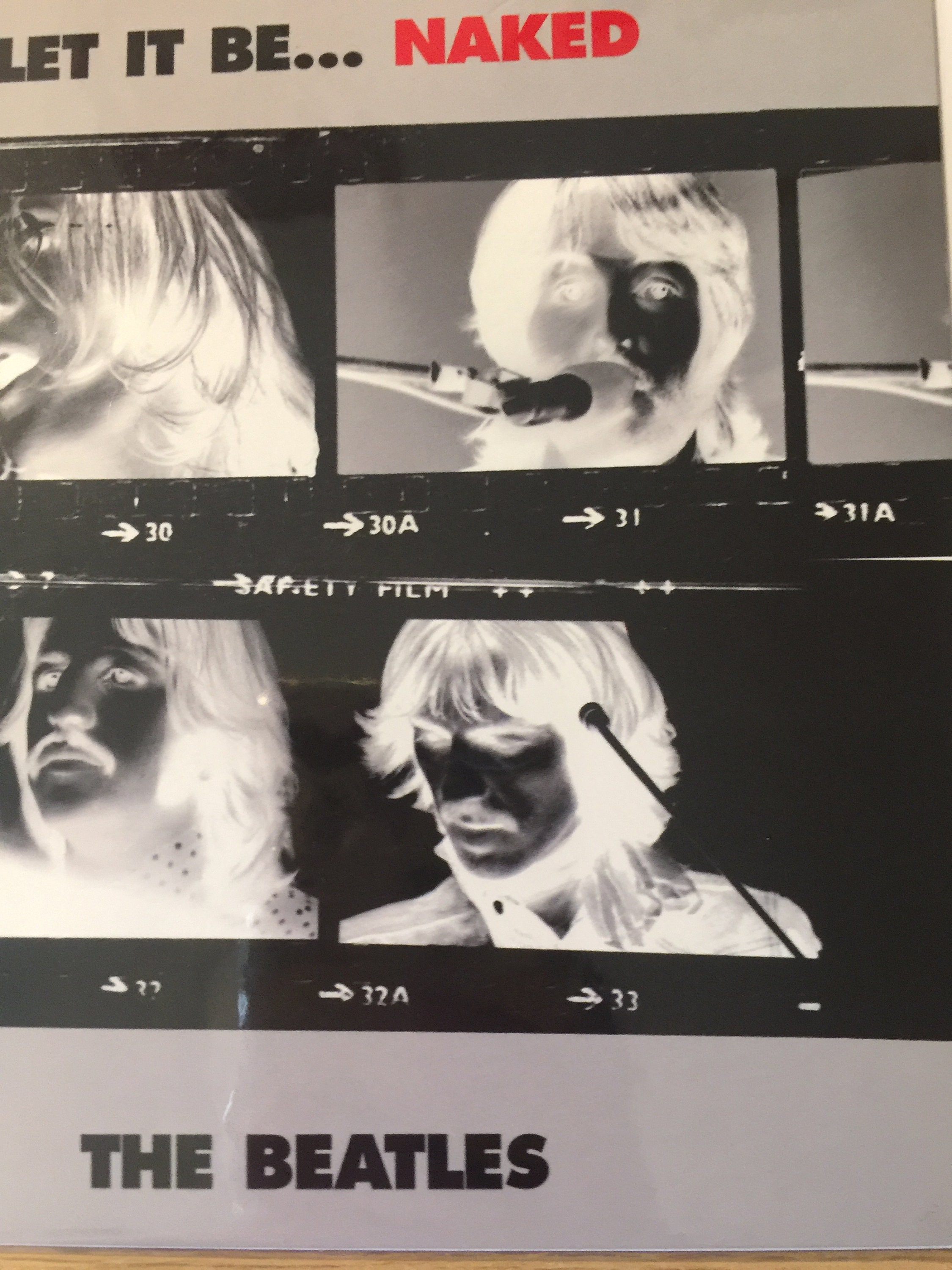 The Beatles 'let It Be Naked' 2003 Album Cover Blank Greetings