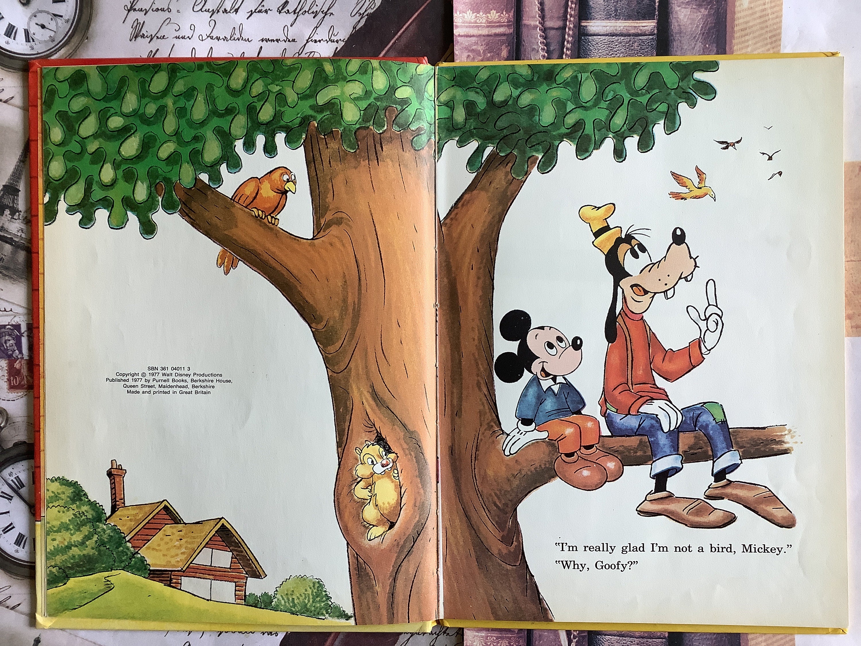 希少なヴィンテージ 1977年「ミッキーマウスのジョークブック