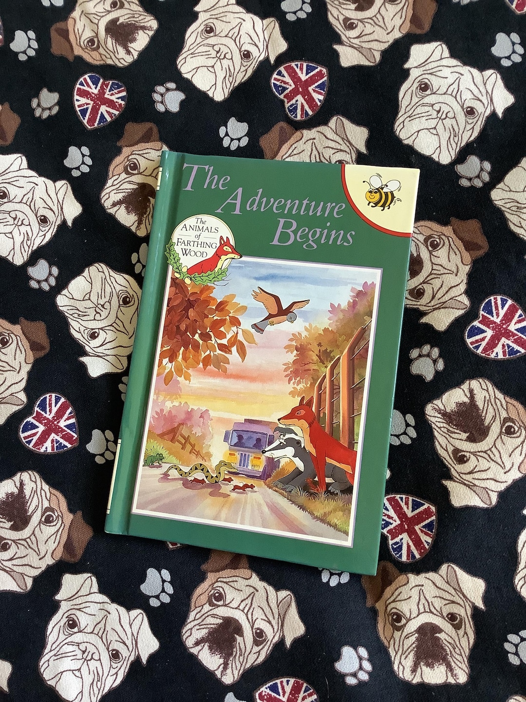 1993 Vintage Children s Book The Animals Of Farthing Wood the 1993-vintage-children-s-book-the-animals-of-farthing-wood-the