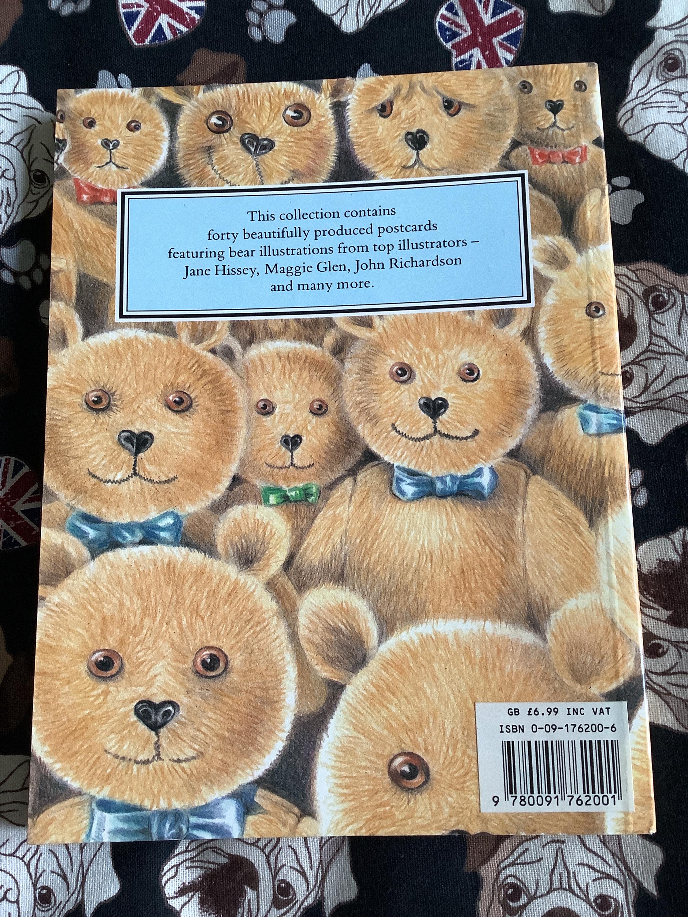 RARE Vintage 1993 'bear Postcard Collection' Random House