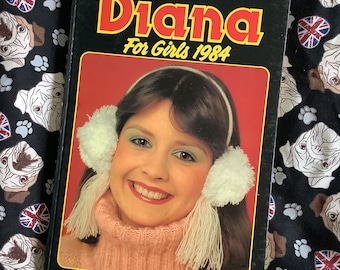 RARE Vintage 1984 'Diana For Girls' Annual - Collectable Annual - Girl's Comic Strip Stories etc - Retro/Nostalgic/Fun 40th Birthday Gift