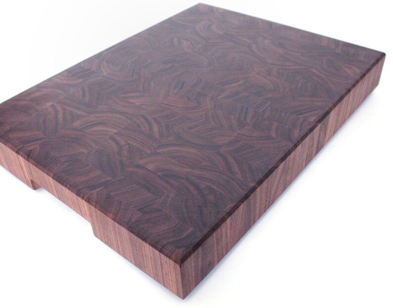 Walnut butcher block end grain cutting board wood chopping Etsy