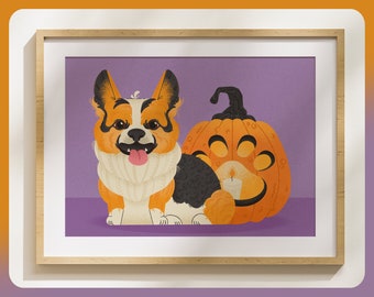 Custom Pet Portrait | Dog Portrait | Cat Portrait | Unique Pet Portrait |Gift Ideas |Custom Gift Idea |Funny Art Print |Digital Download