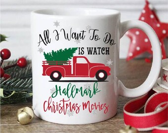 Hallmark movies,santa mug,christmas mug,christmas gift,dirty santa gift,christmas gift mug,santa claus mug,office gift,coworker gift