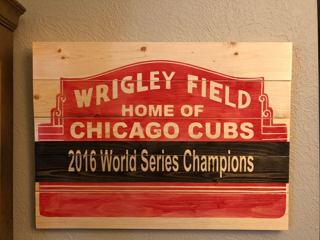 Chicago Cubs Marquee Sign - Etsy