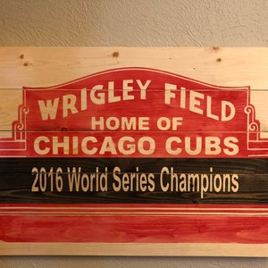 Chicago Cubs Marquee Sign