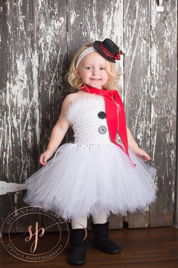 snowman tutu costume