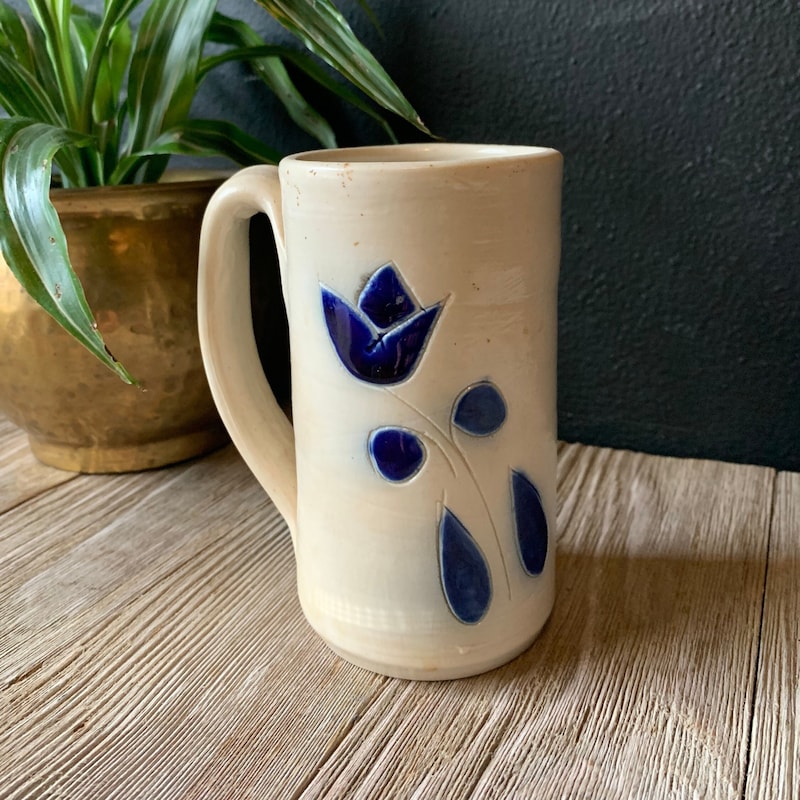 Ceramic Hand Painted Coffee Mug - Etsy