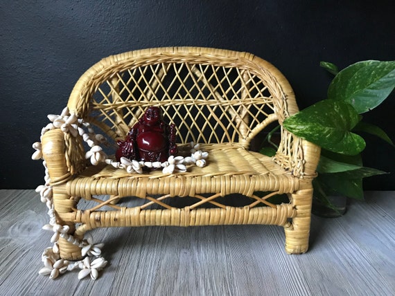 mini wicker chair