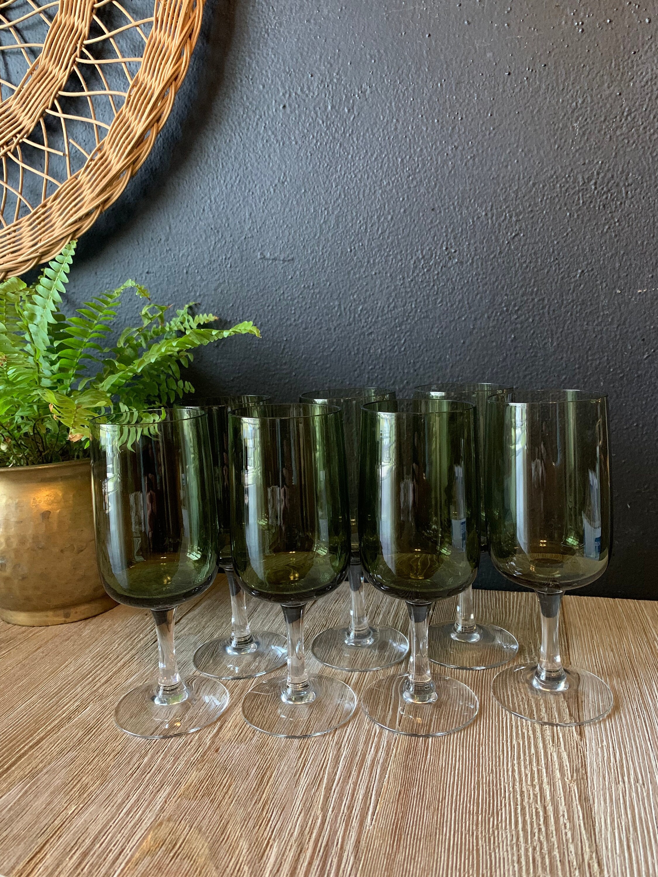 Old sea Antique wineglass アンティークワイングラス Antique