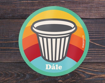 Cafecito Sunrise Miami Sticker Cafecito Sunrise Miami Sticker