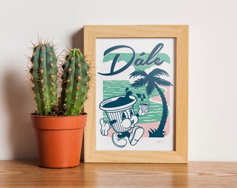 Tito the Cafecito - 8"x10" professional giclée fine art print