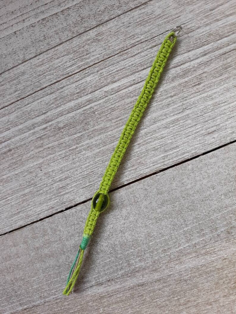 Lime Green keychain