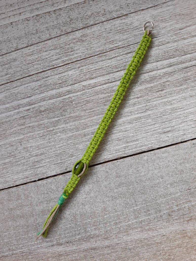 Lime Green keychain