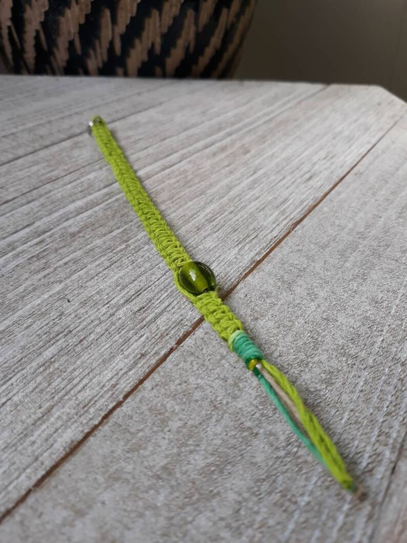 Lime Green keychain