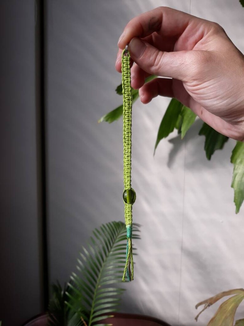 Lime Green keychain