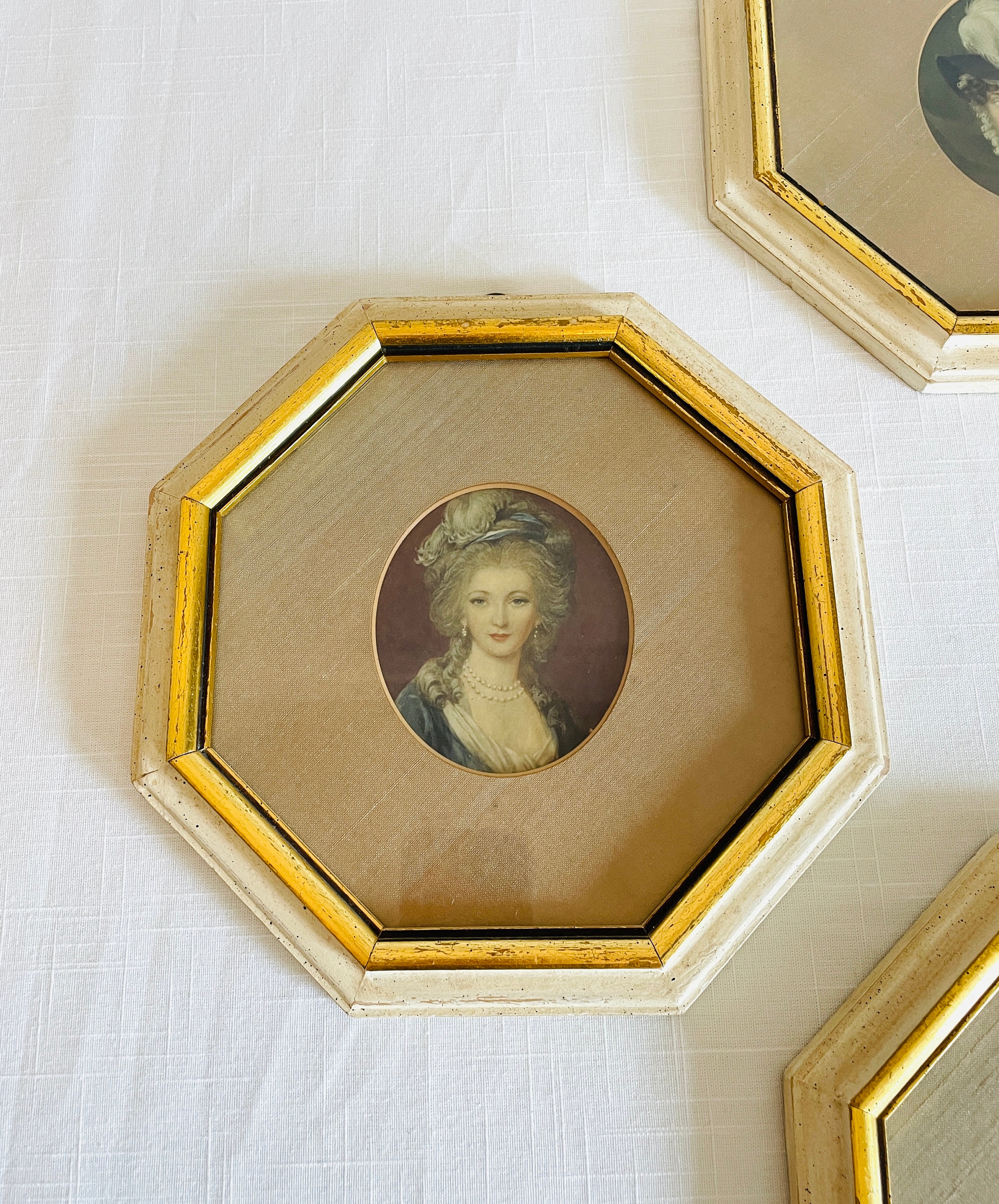 Set of 4 Victorian Portraits French Decor Victorian Decor Etsy