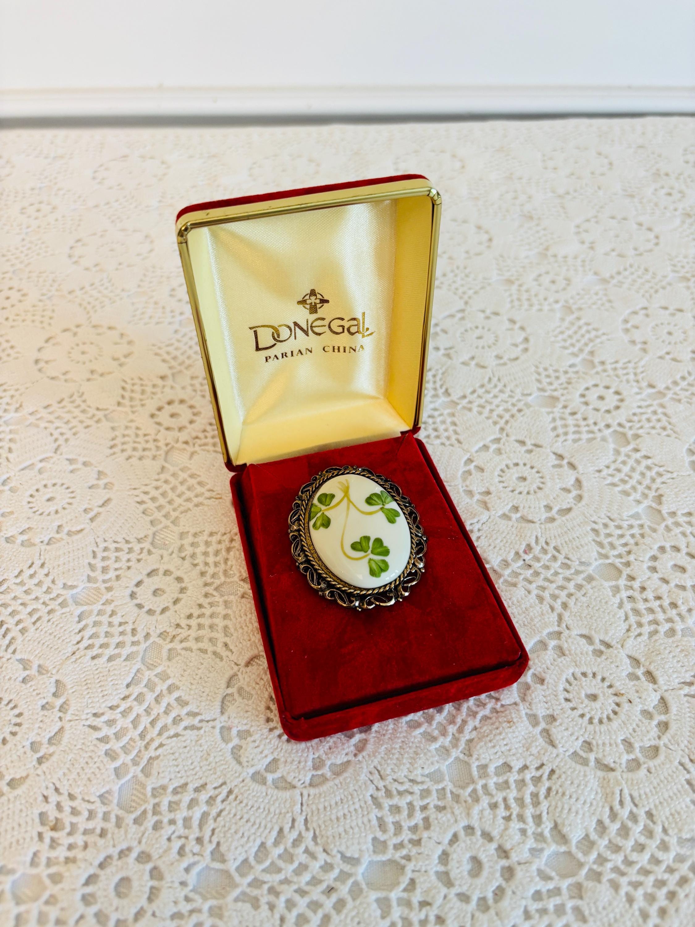 Belleek Brooches - Etsy