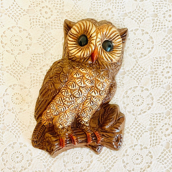 70's Vintage Wall Owl
