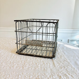 Metal Vintage Milk Crates - Etsy